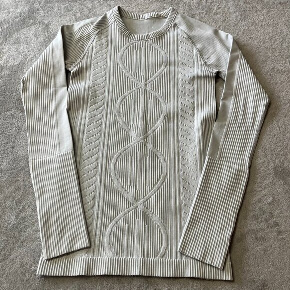 Lululemon Rest Less Pullover Heathered Silver Spoon - Picture 5 of 10